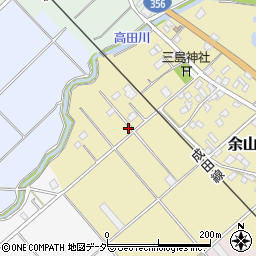 千葉県銚子市余山町321周辺の地図