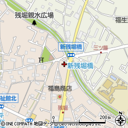 江川亭周辺の地図