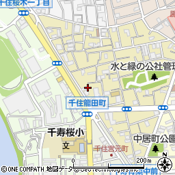 東京都足立区千住龍田町5周辺の地図