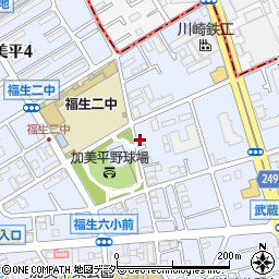 ネッツトヨタ多摩株式会社　武蔵野寮周辺の地図