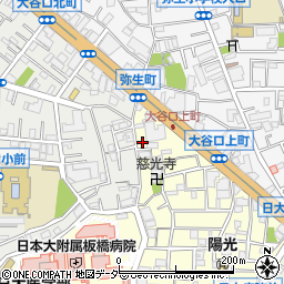東京都板橋区大谷口上町14-1周辺の地図
