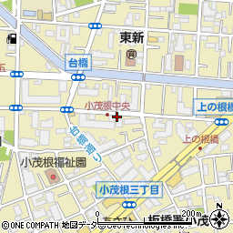 東京都板橋区小茂根3丁目周辺の地図