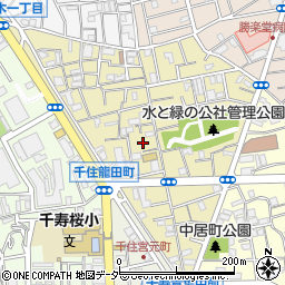 東京都足立区千住龍田町6周辺の地図