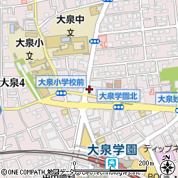 なか卯大泉学園店周辺の地図