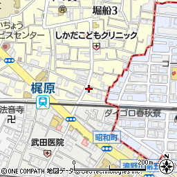 生駒軒周辺の地図