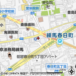 カラダファクトリー　練馬春日町店周辺の地図