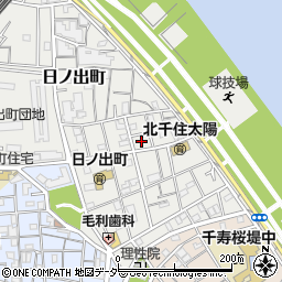 東京都足立区日ノ出町22周辺の地図