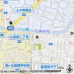 東京都板橋区大谷口北町90周辺の地図