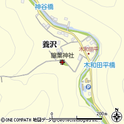 譲葉神社周辺の地図