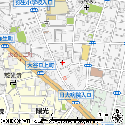 東京都板橋区弥生町6周辺の地図