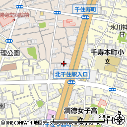 東京都足立区千住寿町2周辺の地図