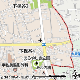 セブンイレブン西東京下保谷３丁目店周辺の地図