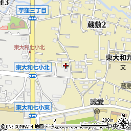 東京都東大和市蔵敷2丁目620周辺の地図