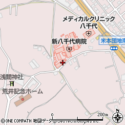 千葉県八千代市米本2164周辺の地図