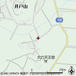 千葉県香取郡多古町井戸山445周辺の地図