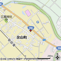 千葉県銚子市余山町117周辺の地図