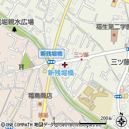 東京都武蔵村山市三ツ藤2丁目45周辺の地図