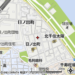 東京都足立区日ノ出町23周辺の地図