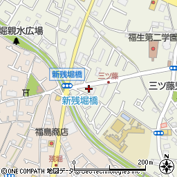 東京都武蔵村山市三ツ藤2丁目45-6周辺の地図
