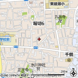 睦荘周辺の地図