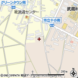 東京都武蔵村山市残堀4丁目153周辺の地図