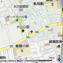 東京都板橋区氷川町38周辺の地図