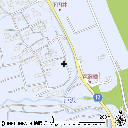 山梨県韮崎市円野町下円井4257周辺の地図