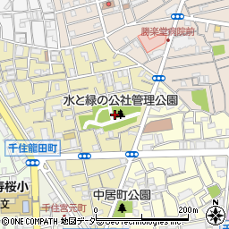 東京都足立区千住龍田町9周辺の地図