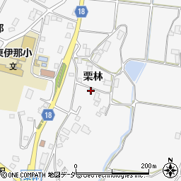 長野県駒ヶ根市東伊那栗林2525周辺の地図