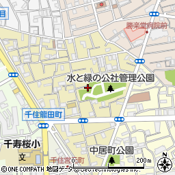 東京都足立区千住龍田町11周辺の地図