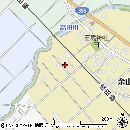 千葉県銚子市余山町320周辺の地図