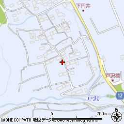 山梨県韮崎市円野町下円井1823周辺の地図