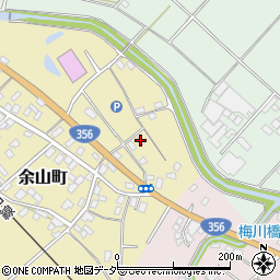 千葉県銚子市余山町17周辺の地図