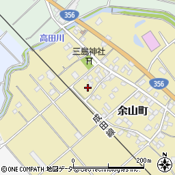 千葉県銚子市余山町470周辺の地図