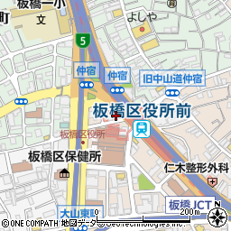 東京信用金庫板橋支店周辺の地図