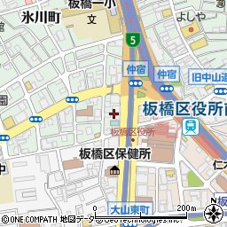 東京都板橋区氷川町1周辺の地図