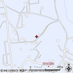 千葉県富里市久能298周辺の地図