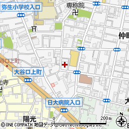 東京都板橋区弥生町7周辺の地図