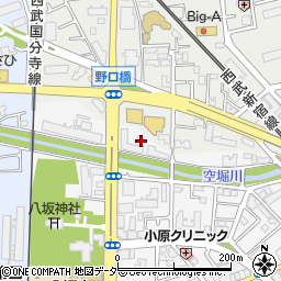 久米川マンション周辺の地図