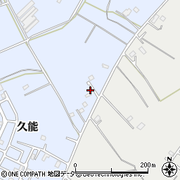 千葉県富里市久能194周辺の地図