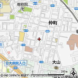 東京都板橋区仲町23周辺の地図