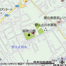 東京都東村山市恩多町3丁目33周辺の地図