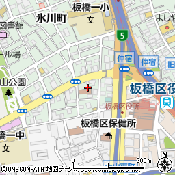東京都板橋区氷川町3周辺の地図