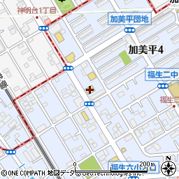 魚屋路福生店周辺の地図