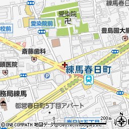 英才個別学院　練馬春日校周辺の地図