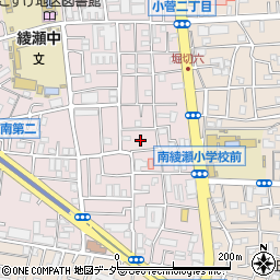 東京都葛飾区小菅2丁目26周辺の地図