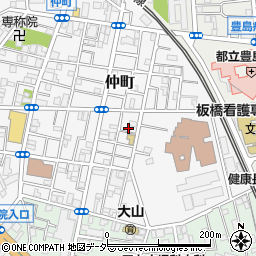 第２横山荘周辺の地図