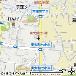 株式会社井田環境サービス東大和支店周辺の地図