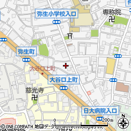 東京都板橋区弥生町69周辺の地図