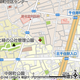 東京都足立区千住寿町14周辺の地図
